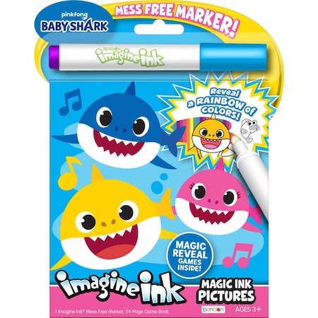 Bendon Bendon Imagine Ink Activity and Coloring Book Assorted 48455-CS